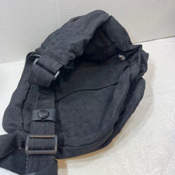 AmeriBag Classic Healthy Back Bag Tote Distressed Nylon Medium (Black) - Picture 6 of 16